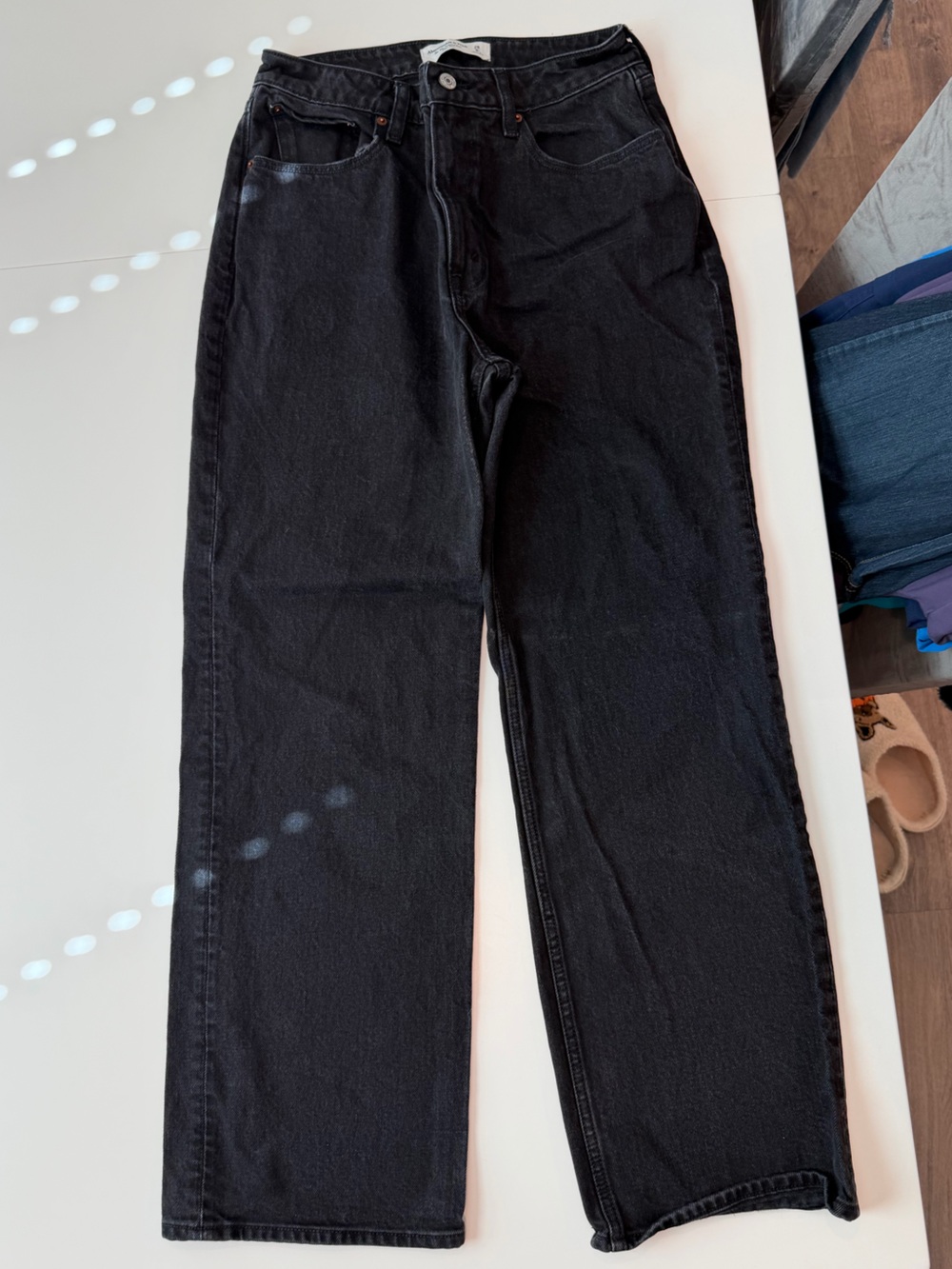 Abercrombie Curve Love 90s Relaxed High Rise Jeans 28/6S